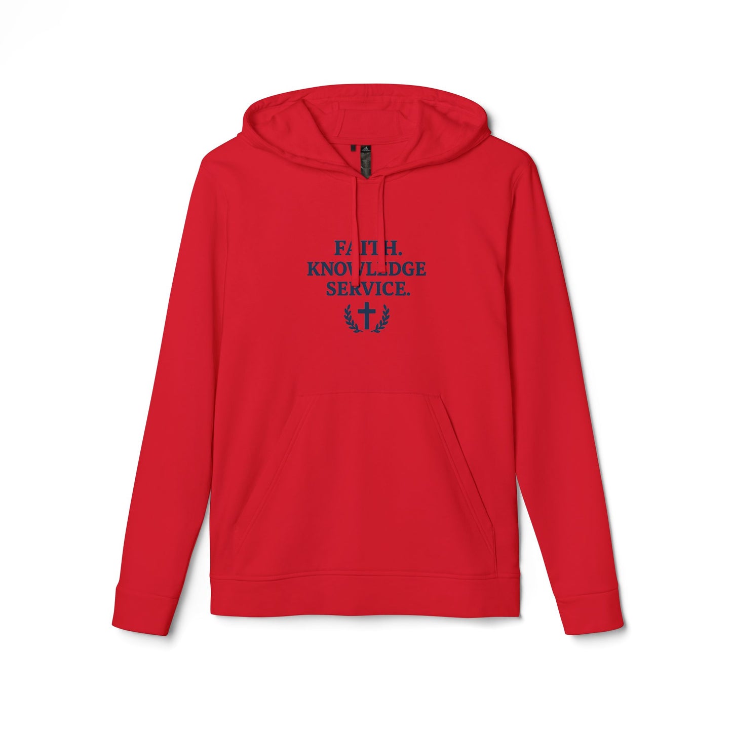 Faith. Knowledge. Service. adidas Unisex Fleece Hoodie