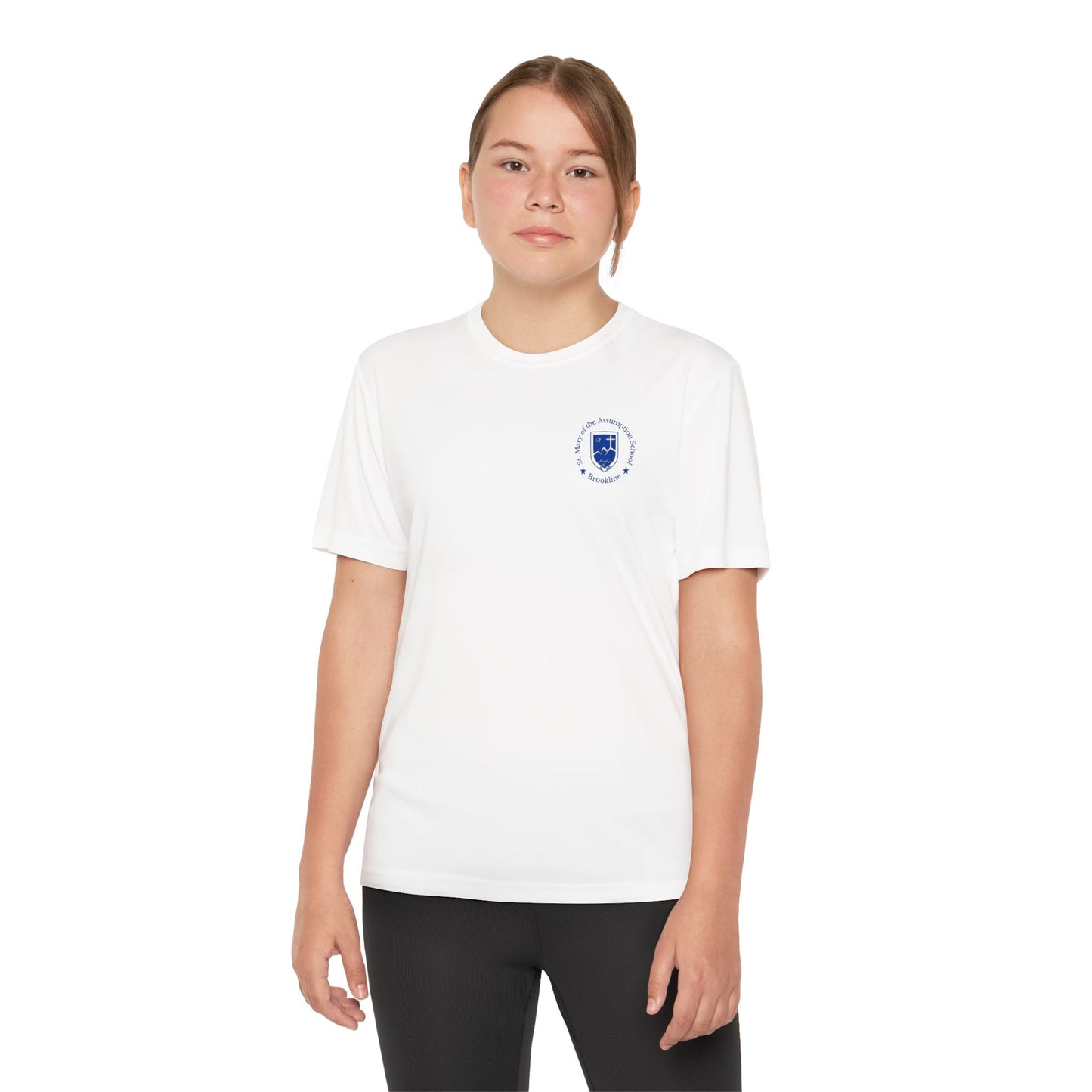 St. Mary of the Assumption School - Brookline, MA Athletic T-Shirt (Short Sleeve)