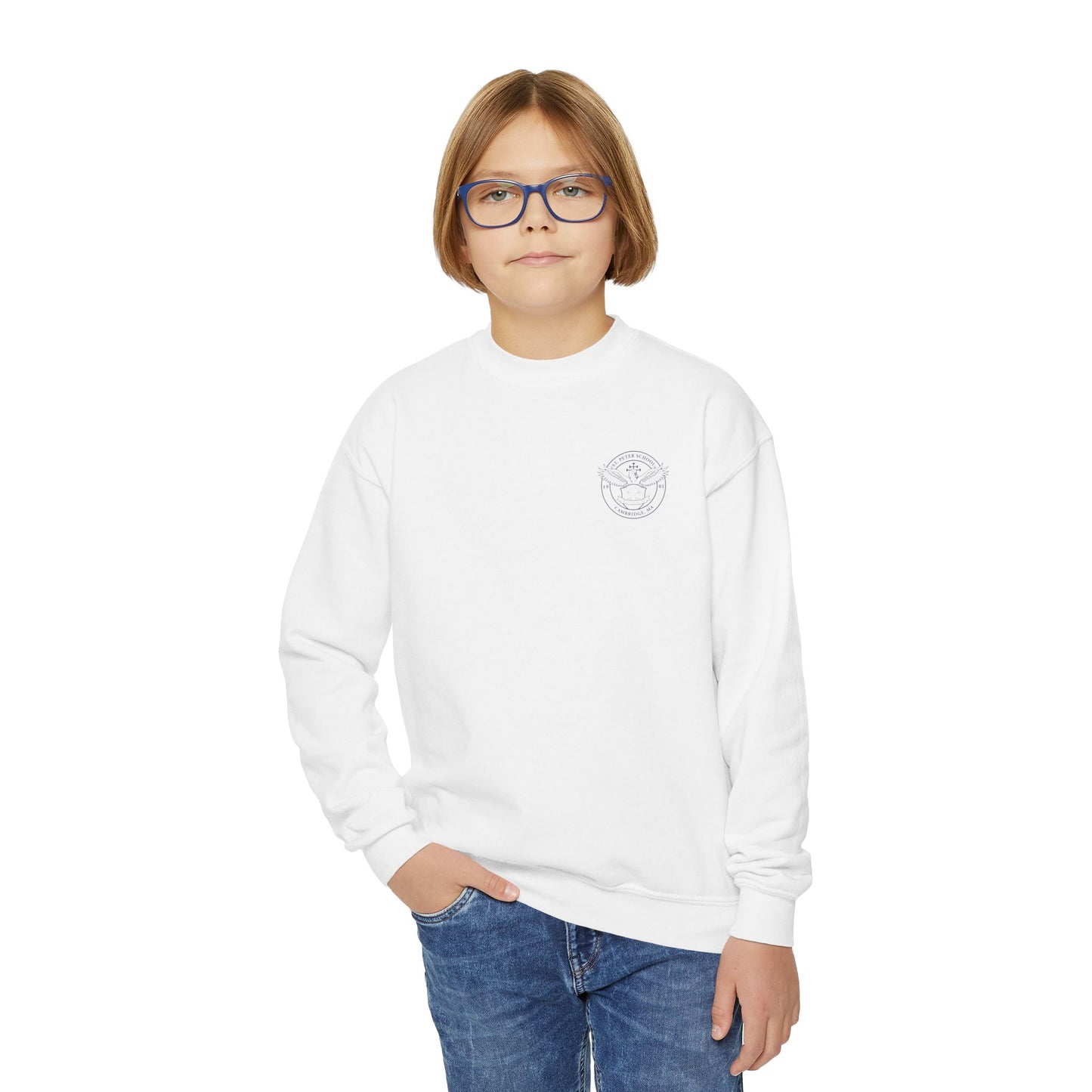 St. Peter School - Cambridge, MA Crewneck Sweatshirt (Youth Sizes)