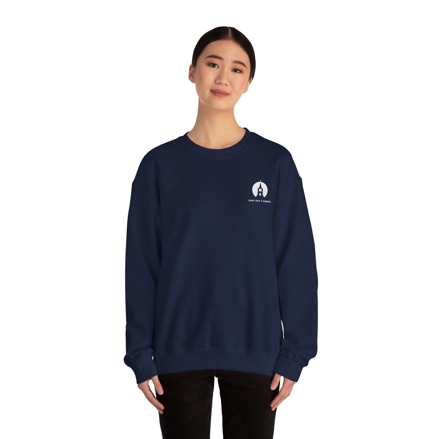 St. Pius V School - Lynn, MA Crewneck Sweatshirt (Adult Sizes)