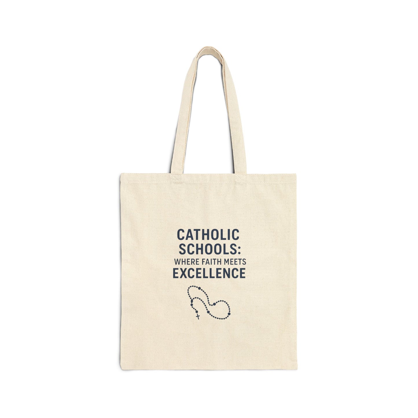 Where Faith Meets Excellence Tote Bag