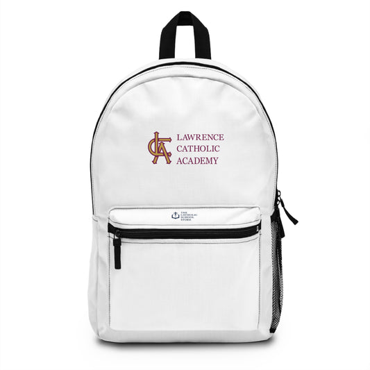 LCA - Lawrence, MA Backpack - White