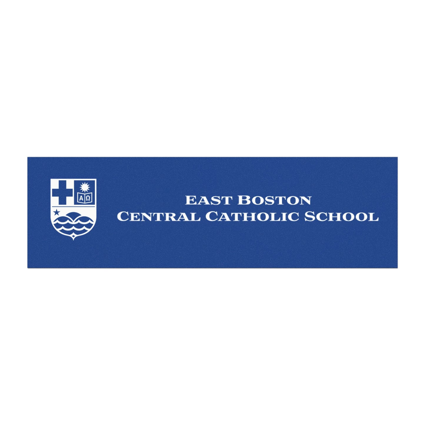 East Boston Central Catholic - East Boston, MA Car Magnet Blue