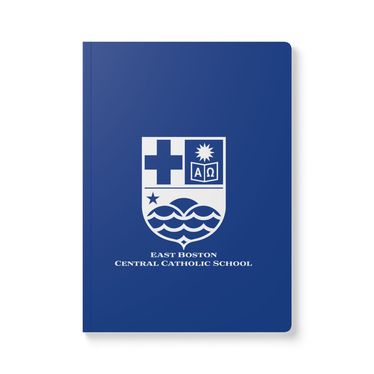 East Boston Central Catholic - East Boston, MA Softcover Journal/Notebook - Blue