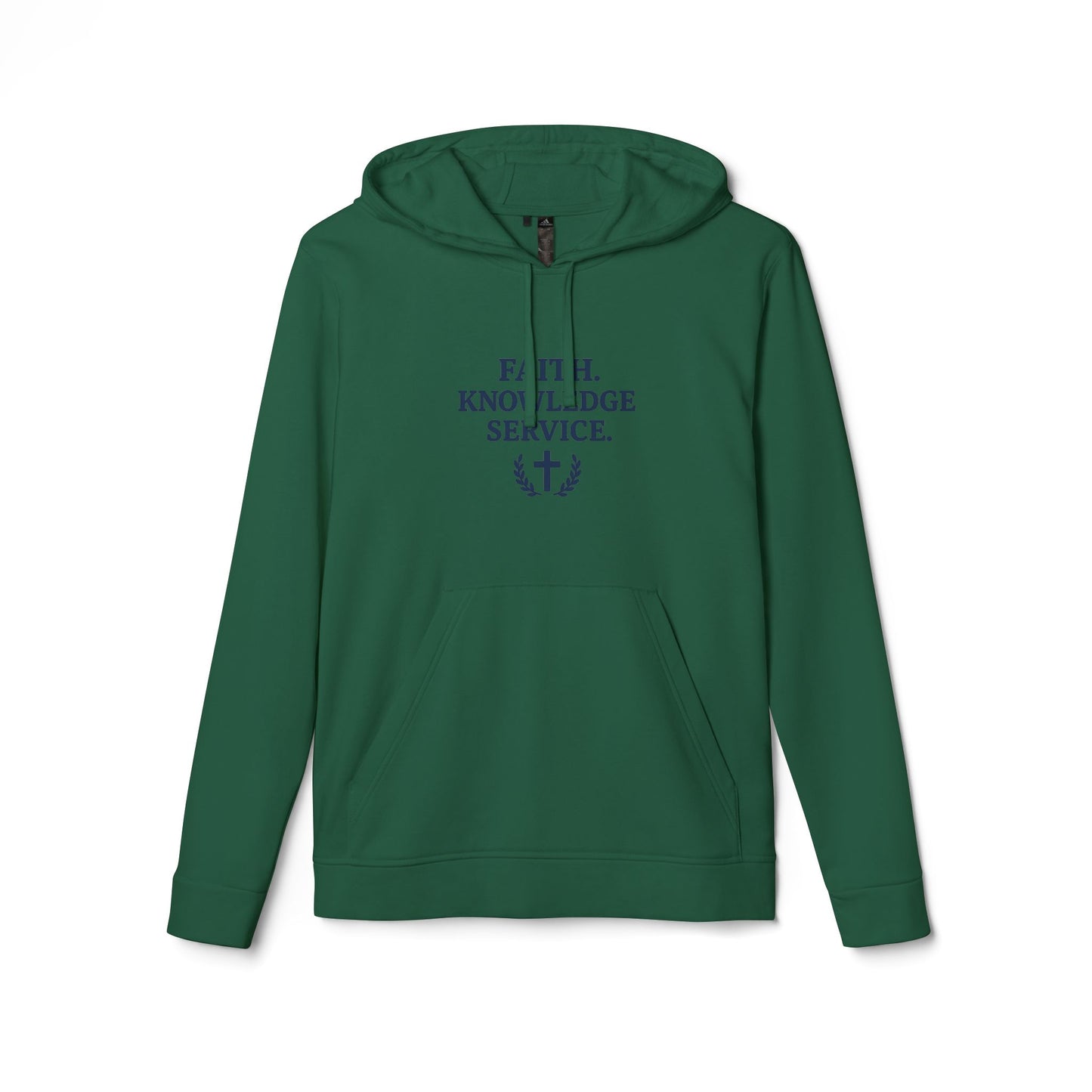 Faith. Knowledge. Service. adidas Unisex Fleece Hoodie