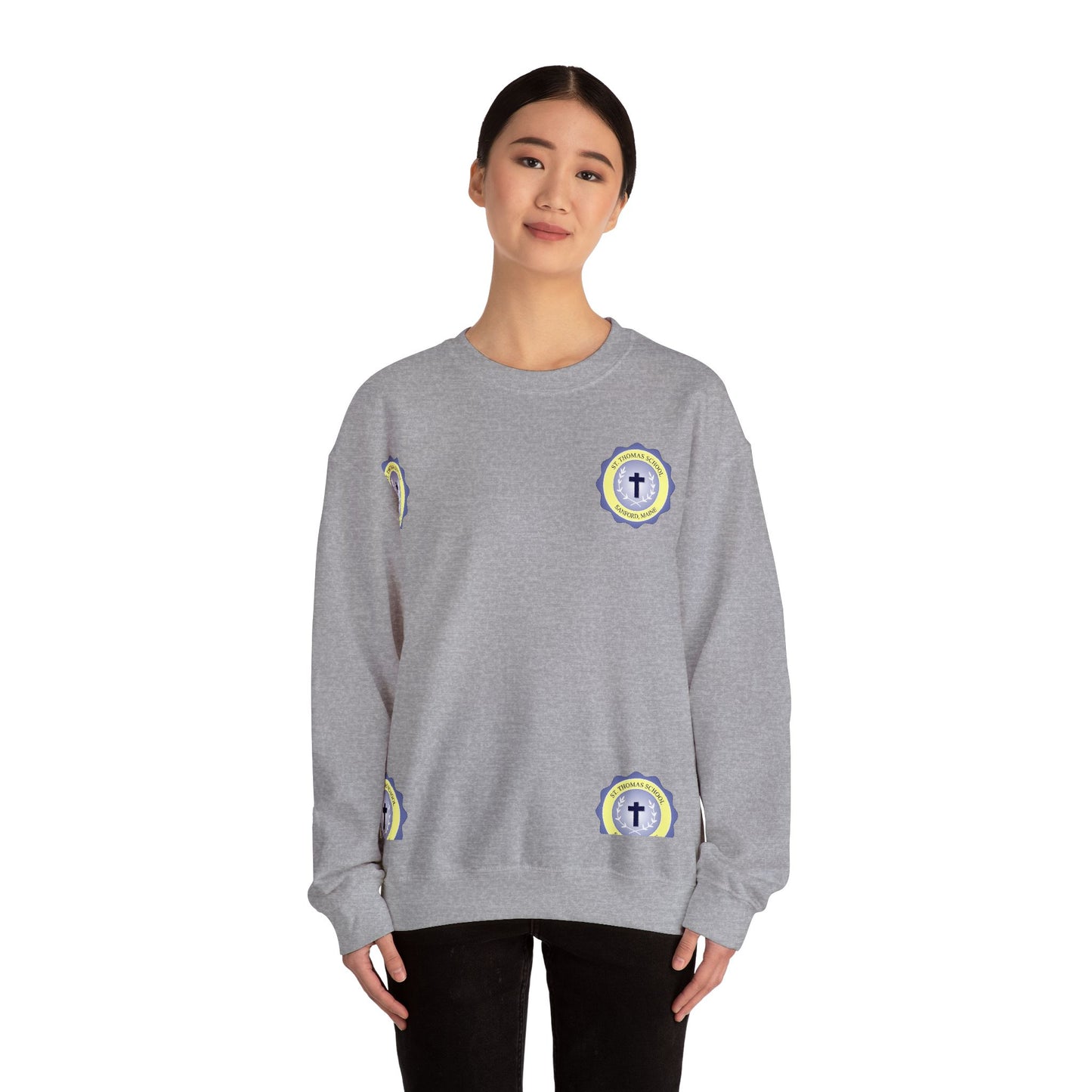 St. Thomas School - Sanford, ME Crewneck Sweatshirt (Adult Sizes)