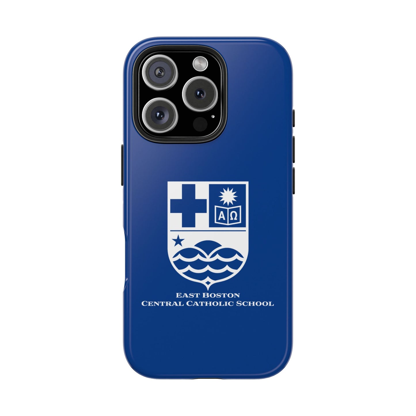 East Boston Central Catholic - East Boston, MA Phone Case for Multiple Phone Types- Blue