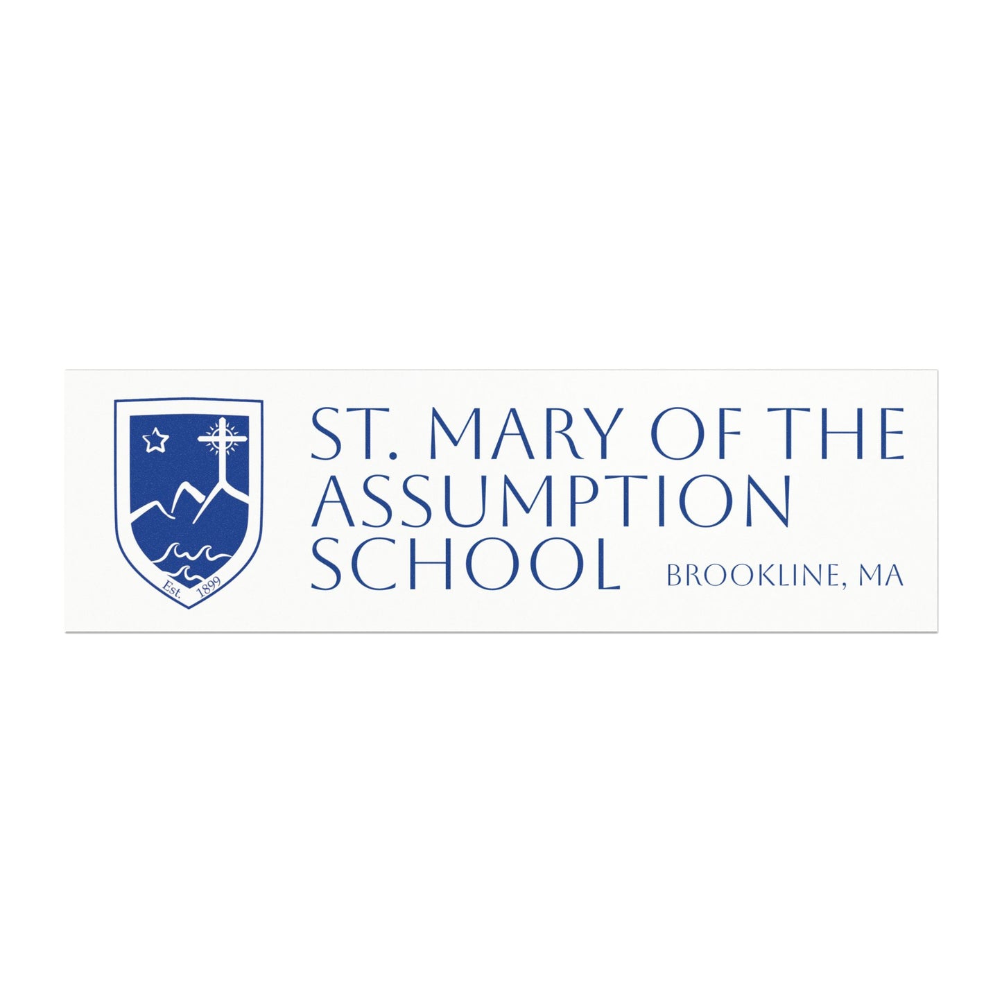 St. Mary of the Assumption School - Brookline, MA Car Magnet