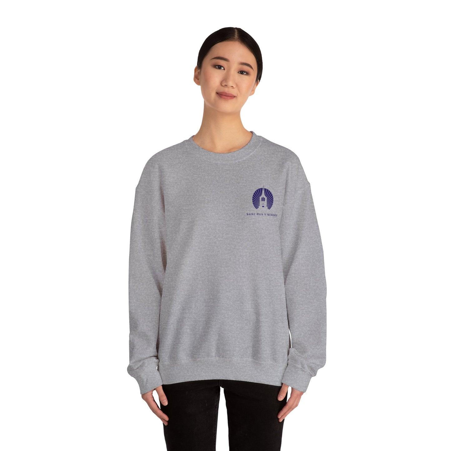 St. Pius V School - Lynn, MA Crewneck Sweatshirt (Adult Sizes)