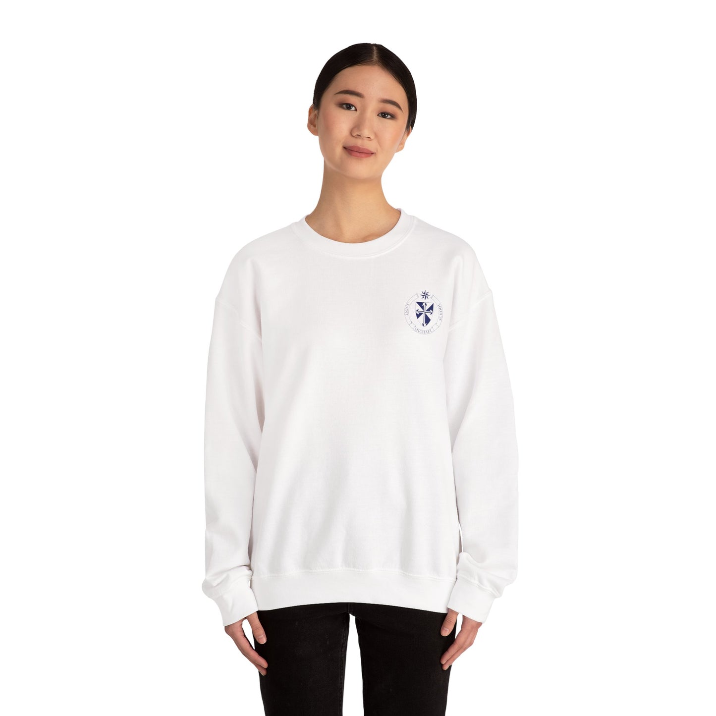 St. Michael School - Lowell, MA Crewneck Sweatshirt (Adult Sizes)