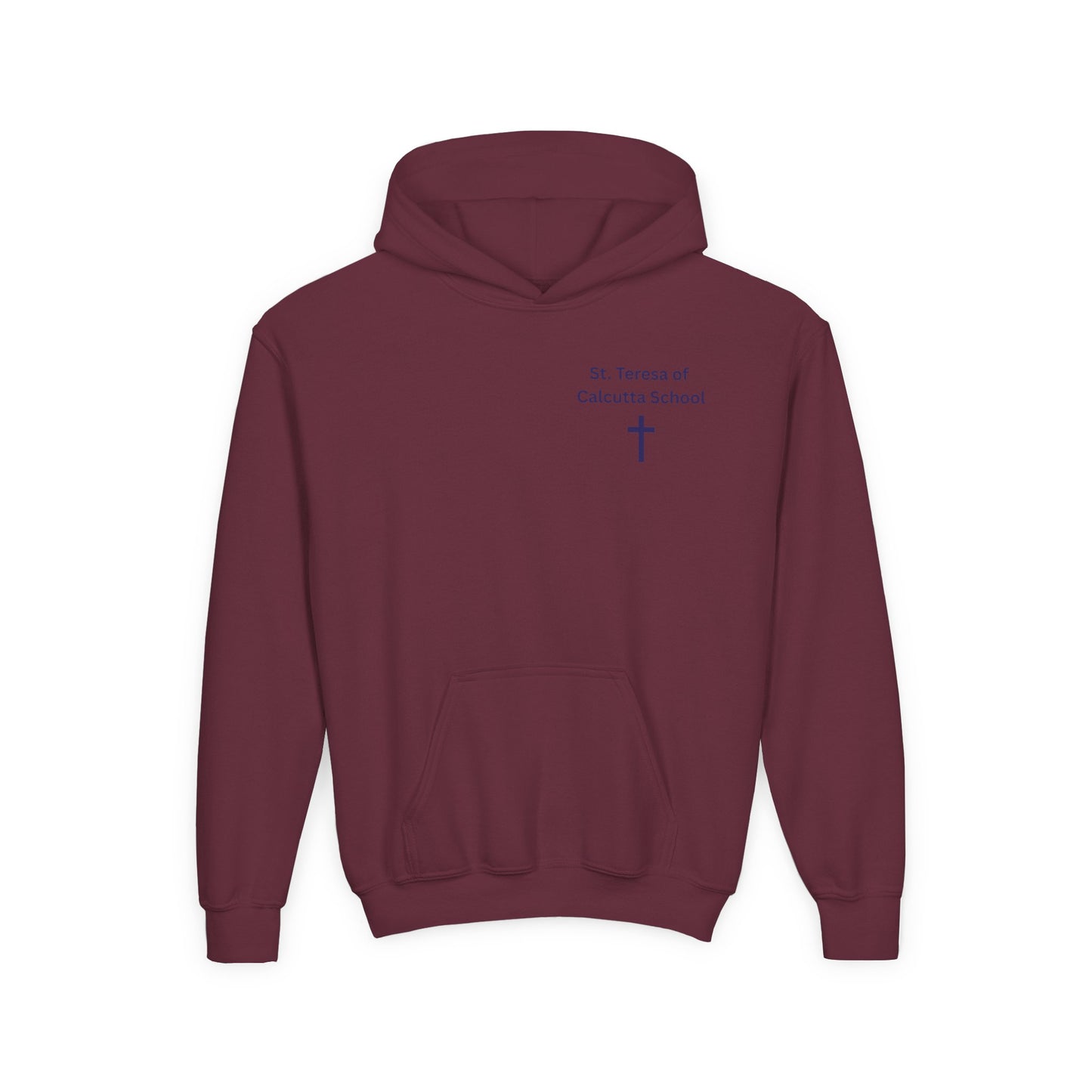 St. Teresa of Calcutta School - New Bedford, MA Hoodie w/ Athletic Logo (Youth Sizes)