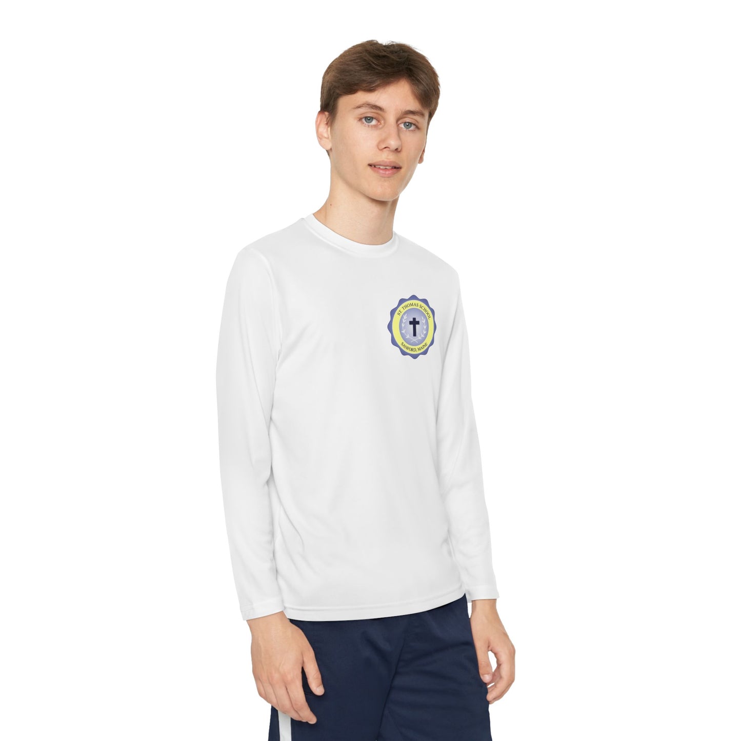 St. Thomas School - Sanford, ME Athletic Tee Long Sleeve (Youth Sizes)