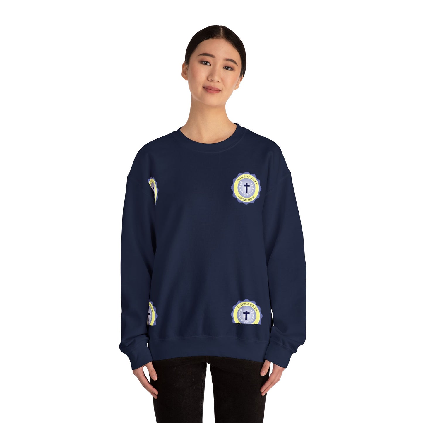St. Thomas School - Sanford, ME Crewneck Sweatshirt (Adult Sizes)