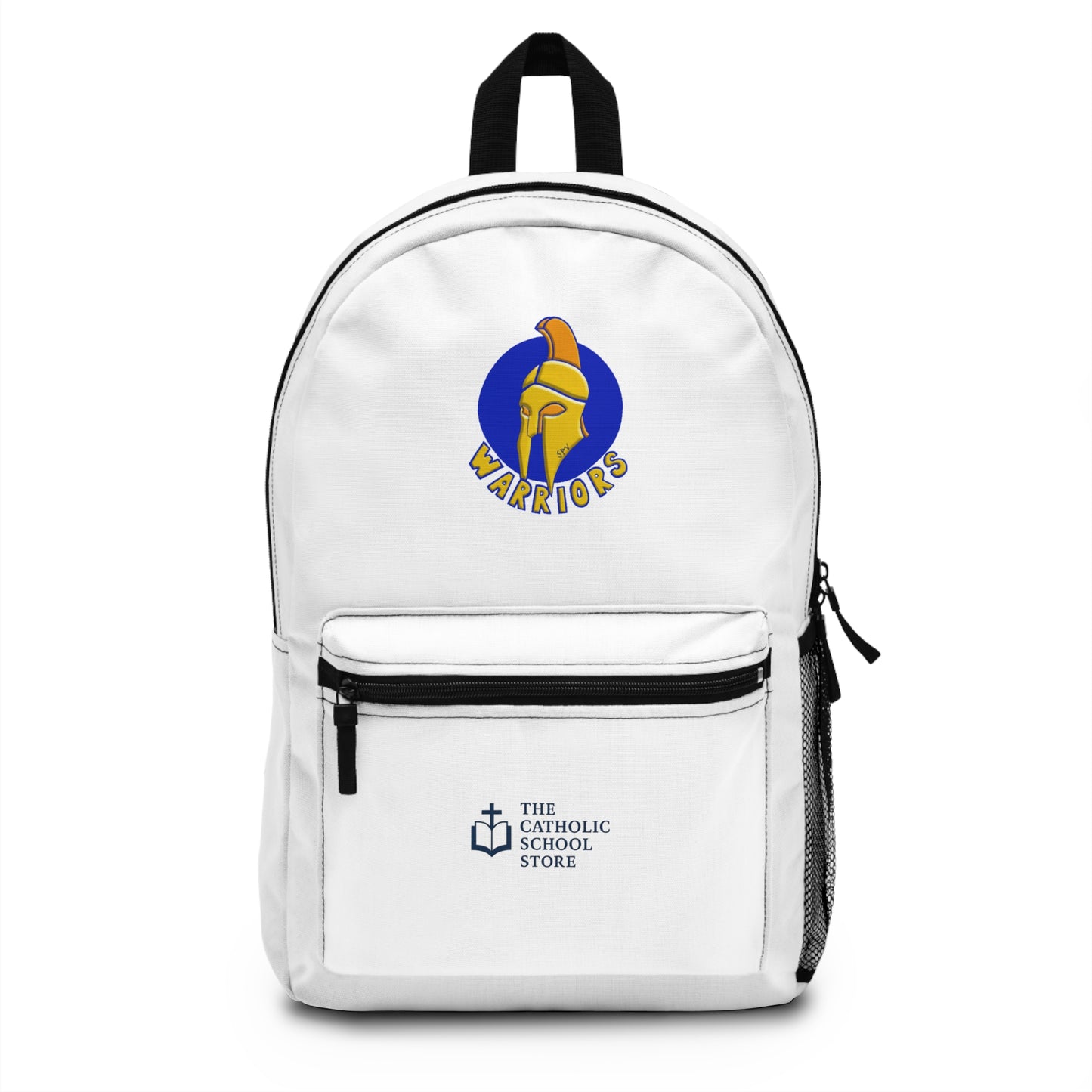 St. Pius V School - Lynn, MA Backpack - White