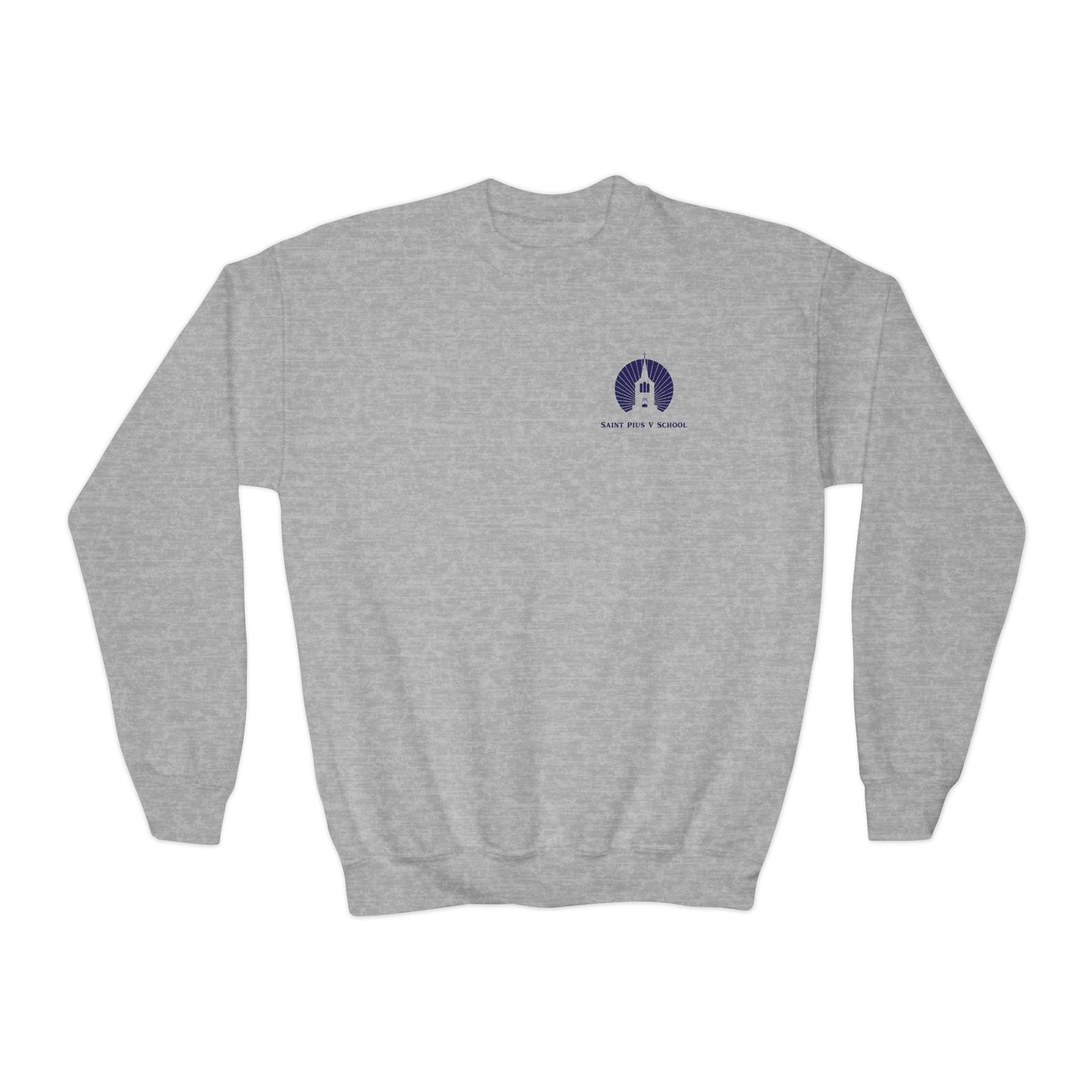 St. Pius V School - Lynn, MA Crewneck Sweatshirt (Youth Sizes)
