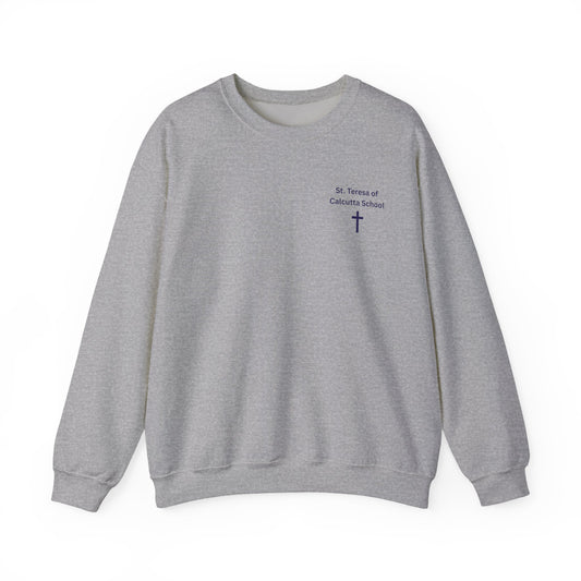St. Teresa of Calcutta School - New Bedford, MA Crewneck Sweatshirt (Adult Sizes)