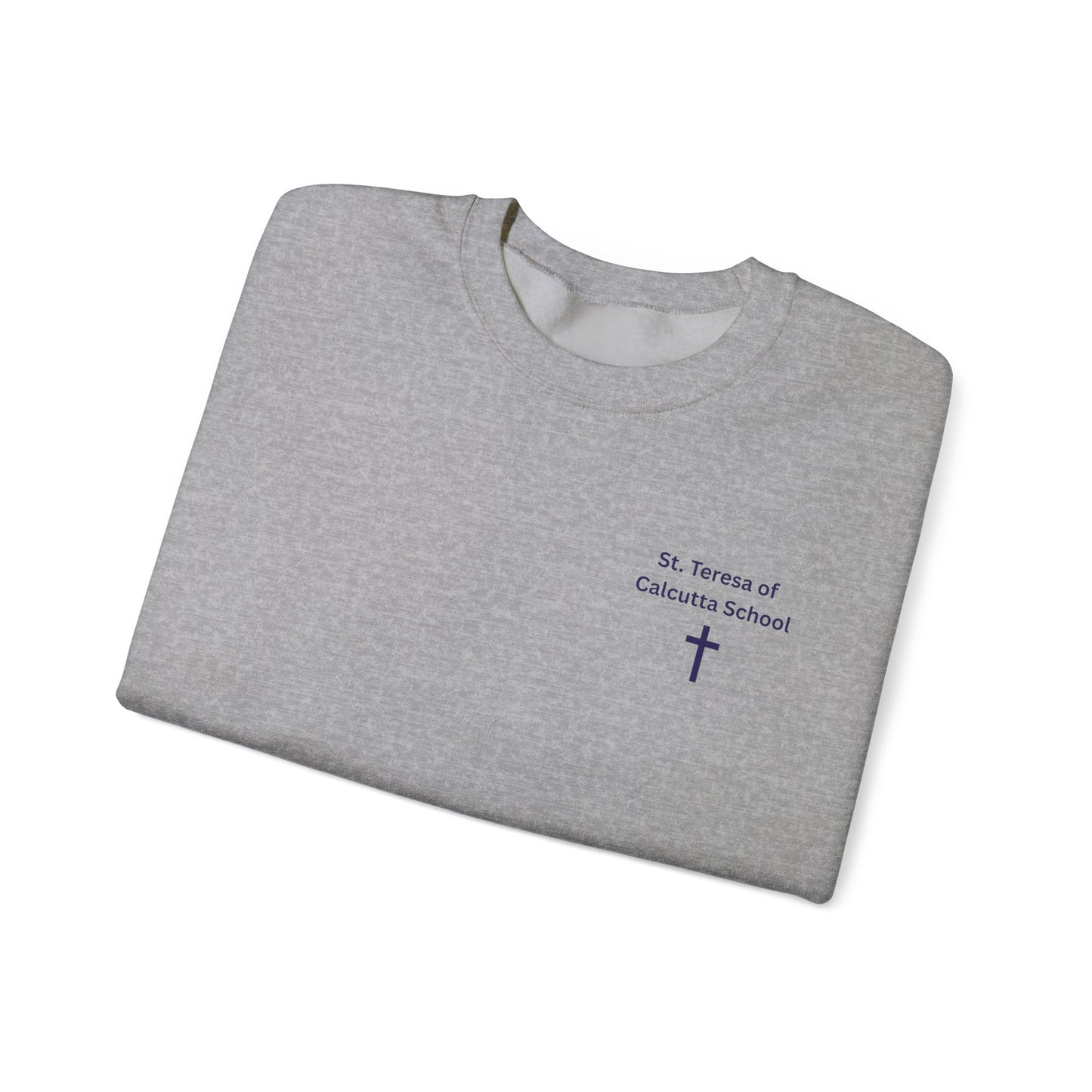 St. Teresa of Calcutta School - New Bedford, MA Crewneck Sweatshirt (Adult Sizes)