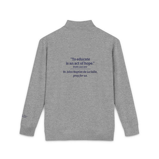 Fleece Pullover for Teacher Appreciation - "To educate..." (Embroidery - Adult Sizes)