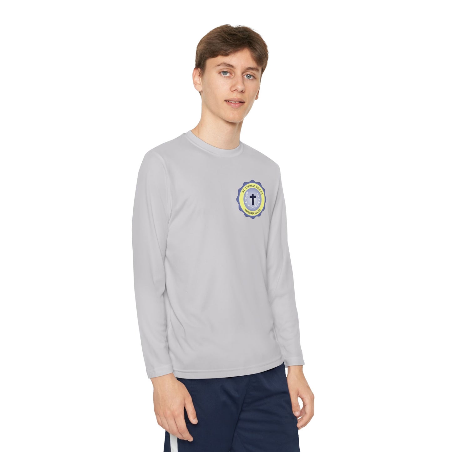 St. Thomas School - Sanford, ME Athletic Tee Long Sleeve (Youth Sizes)