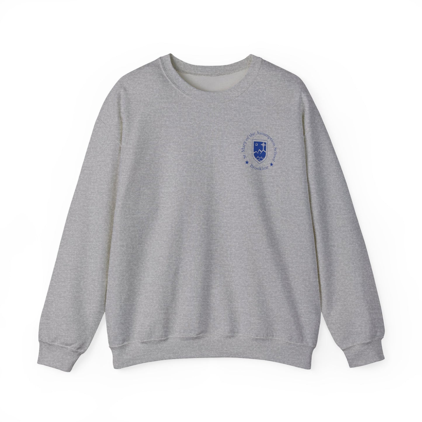 St. Mary of the Assumption School - Brookline, MA Crewneck Sweatshirt (Adult Sizes)