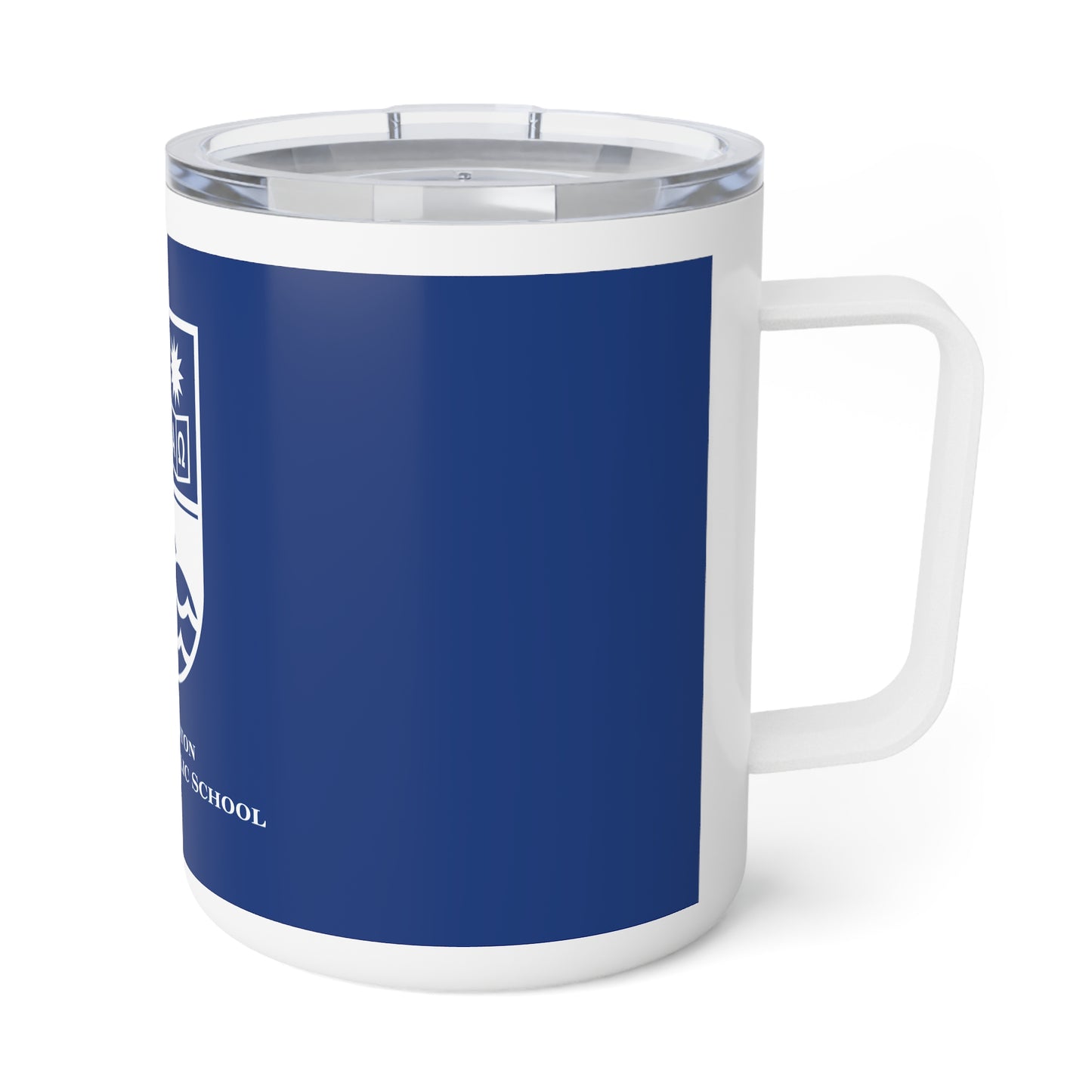 East Boston Central Catholic - East Boston, MA Insulated Coffee Mug | 10oz - Blue