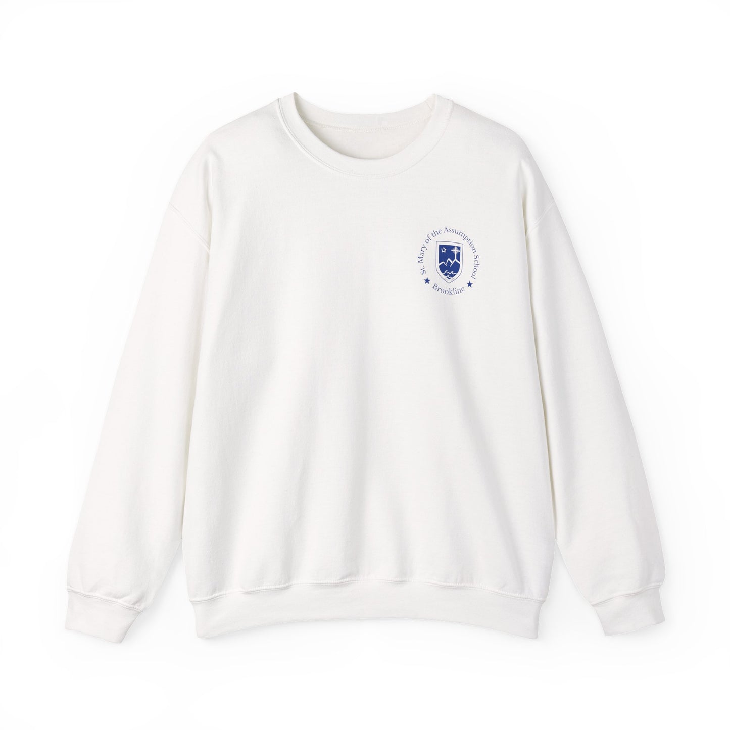 St. Mary of the Assumption School - Brookline, MA Crewneck Sweatshirt (Adult Sizes)