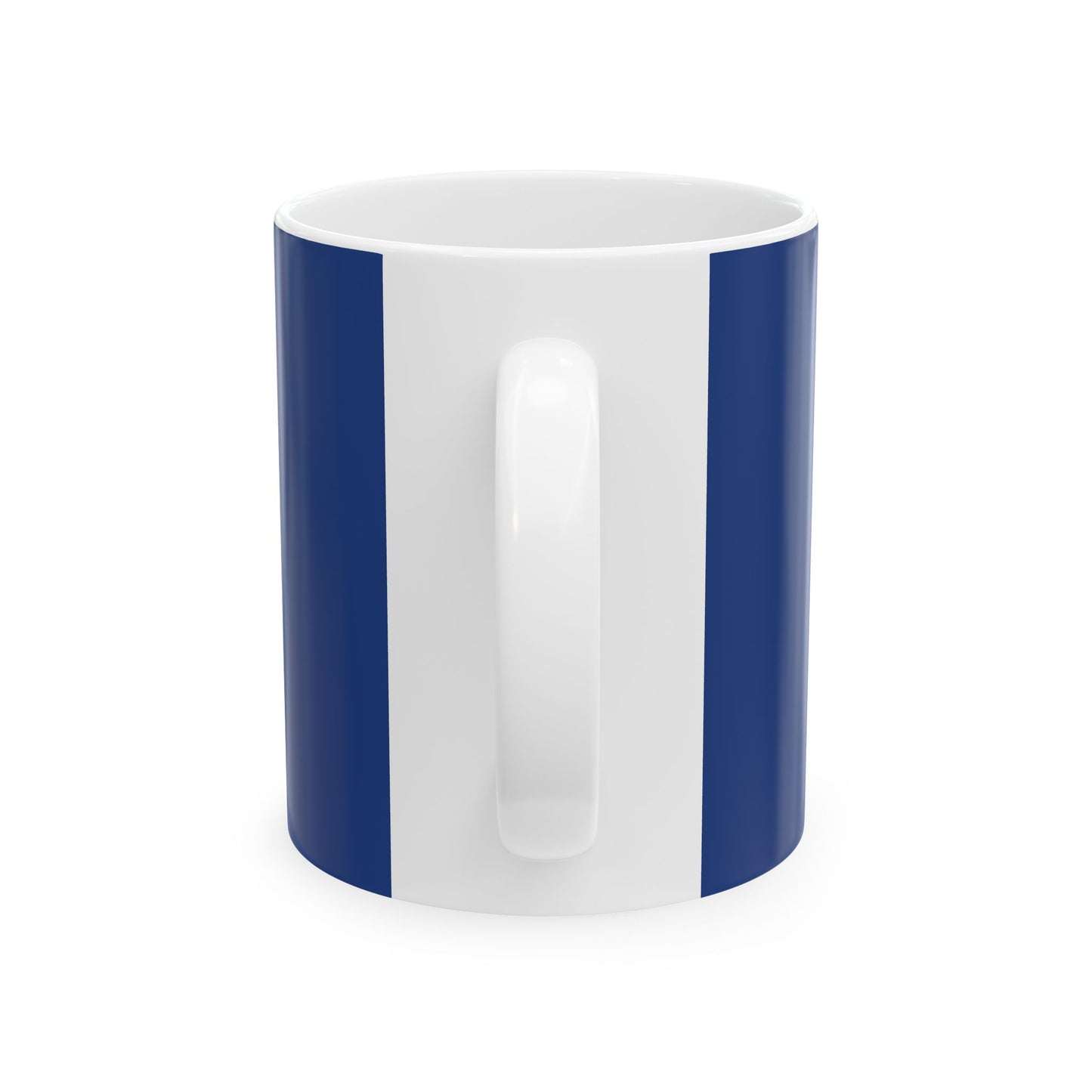 East Boston Central Catholic - East Boston, MA Ceramic Mug - Blue