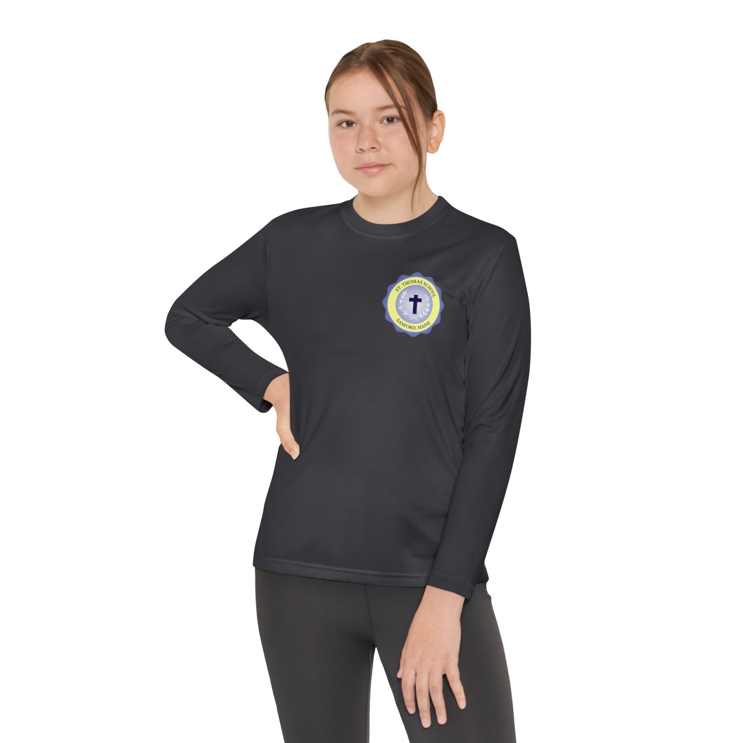 St. Thomas School - Sanford, ME Athletic Tee Long Sleeve (Youth Sizes)