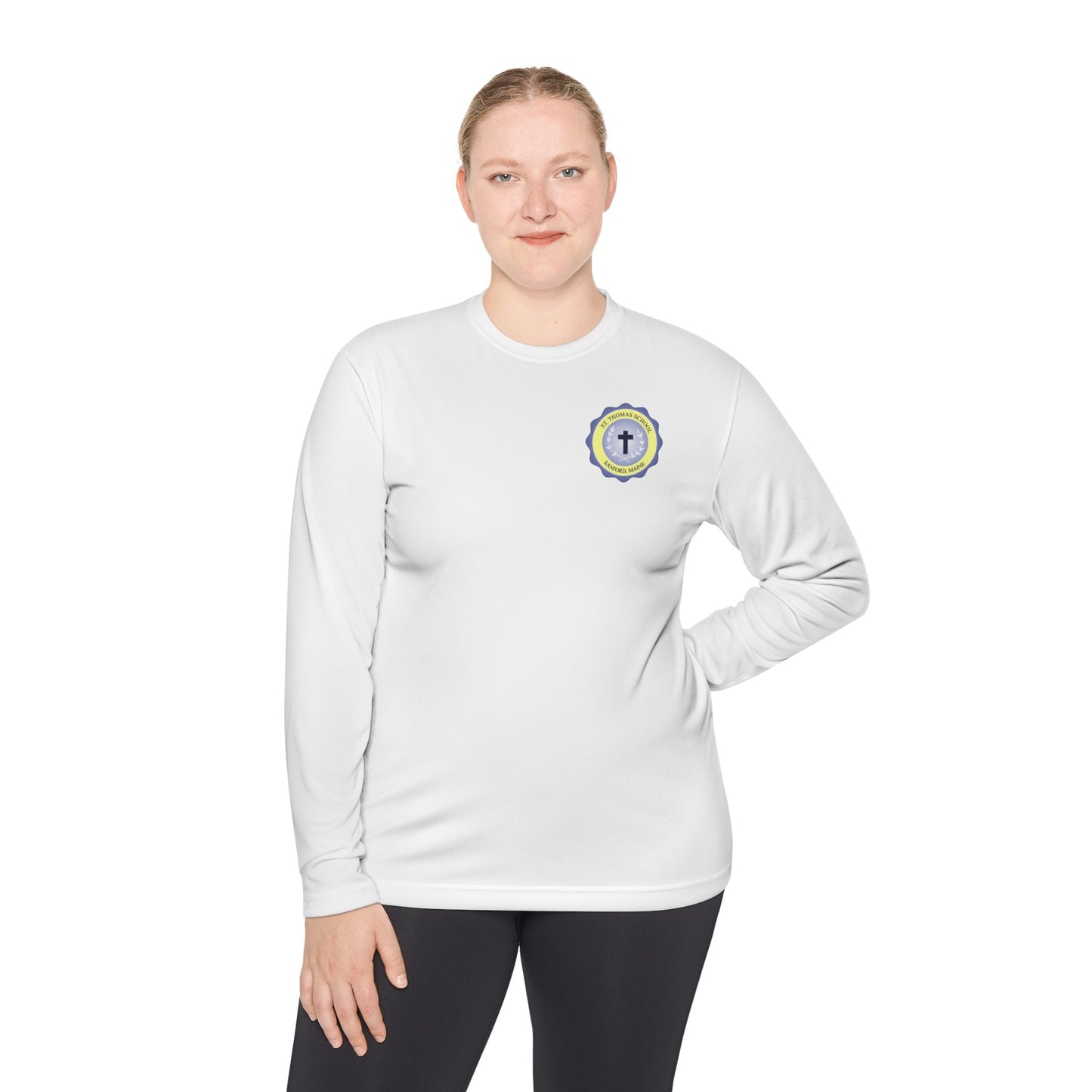 St. Thomas School - Sanford, ME Athletic Tee Long Sleeve (Adult Sizes)
