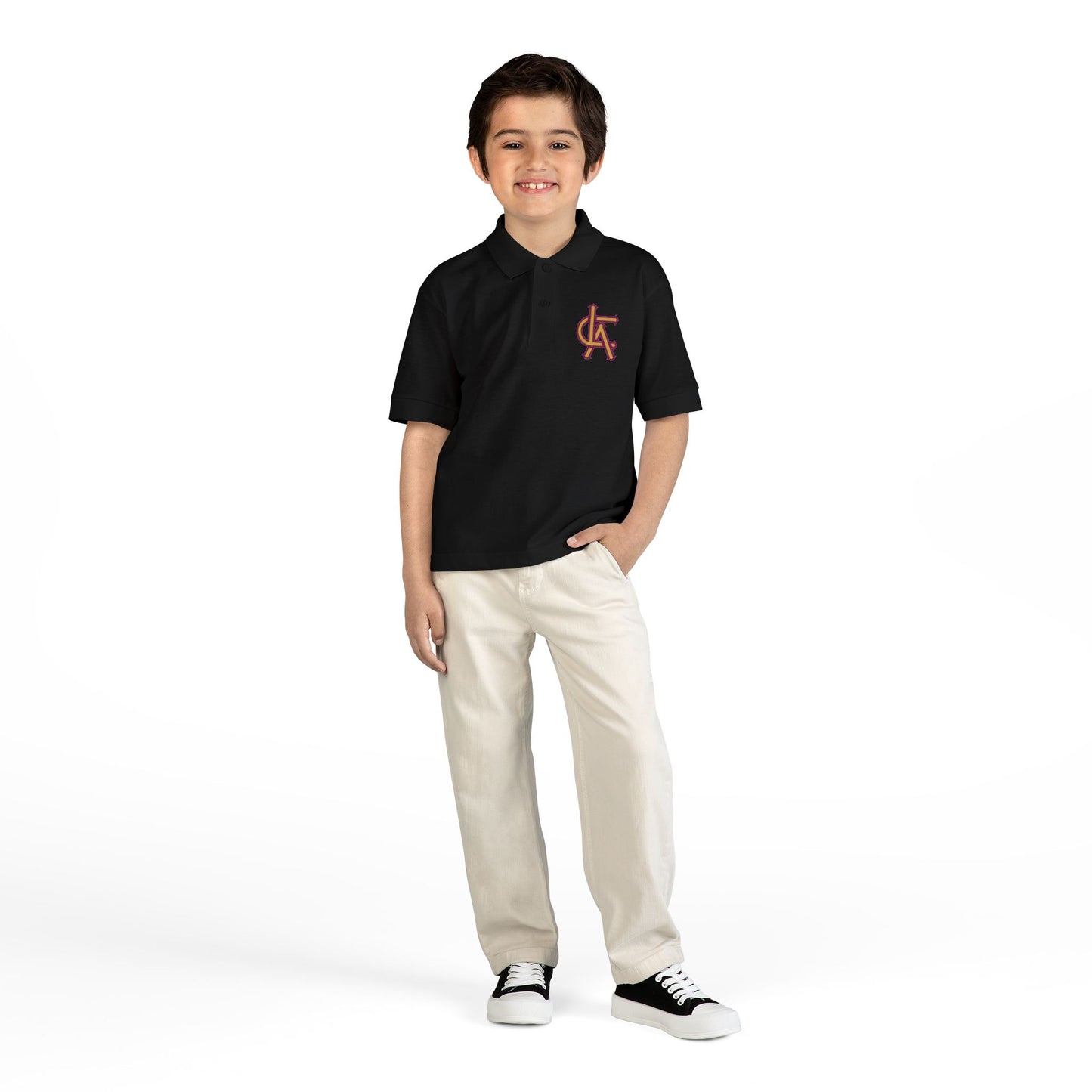 LCA - Lawrence, MA Polo Shirt - Monogram (Youth Sizes)