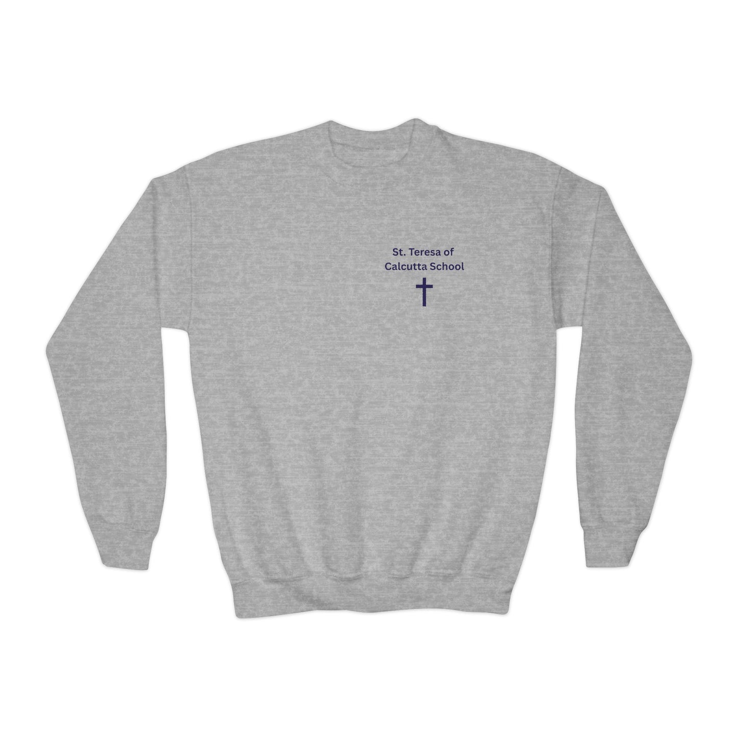 St. Teresa of Calcutta School - New Bedford, MA Crewneck Sweatshirt (Youth Sizes)