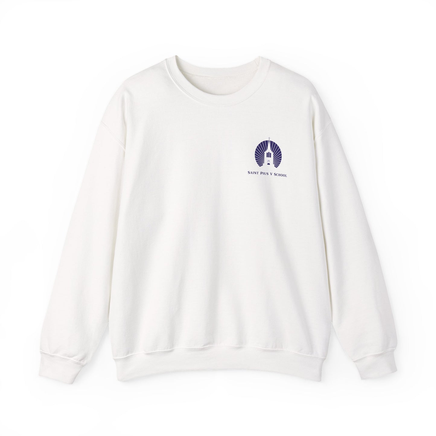 St. Pius V School - Lynn, MA Crewneck Sweatshirt (Adult Sizes)