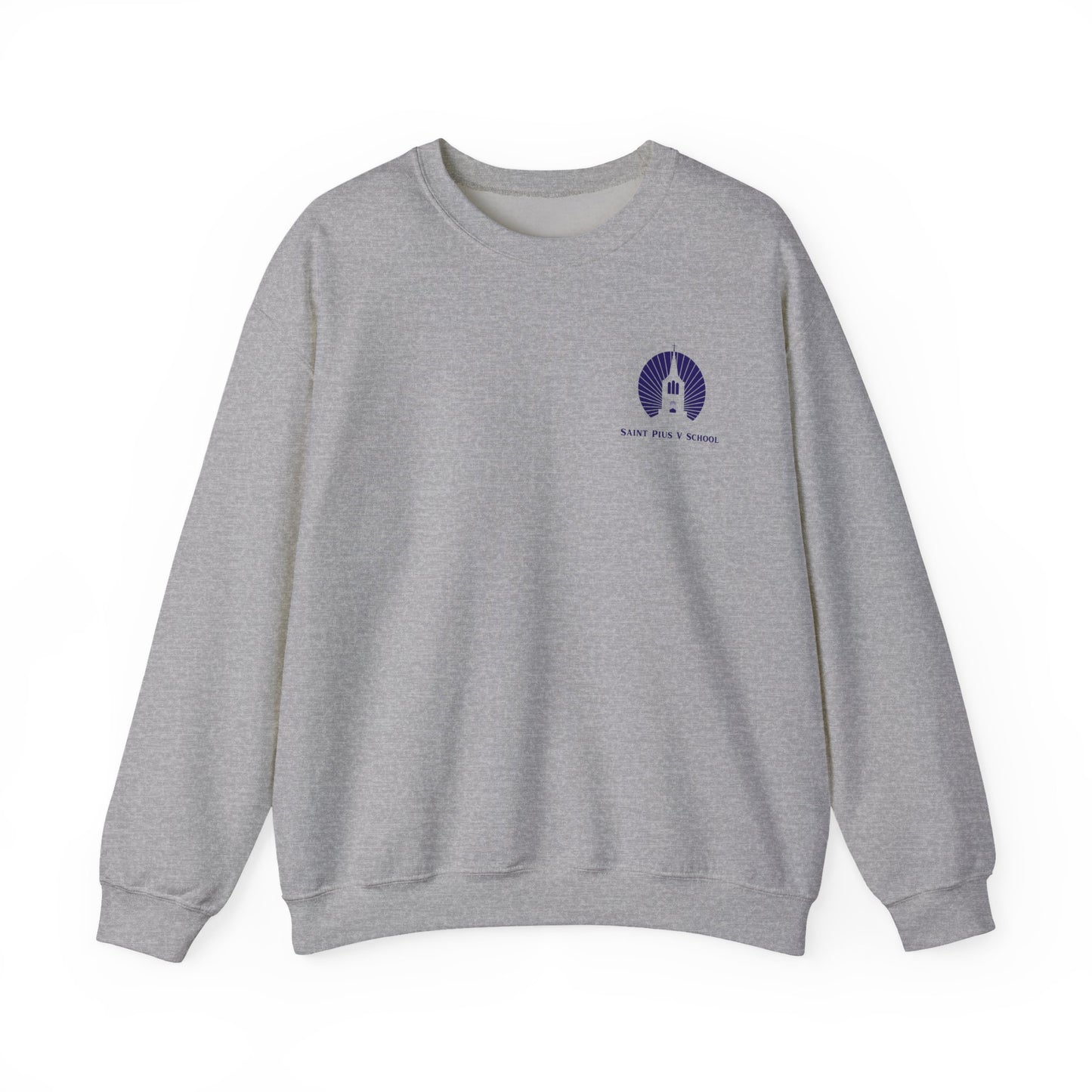St. Pius V School - Lynn, MA Crewneck Sweatshirt (Adult Sizes)