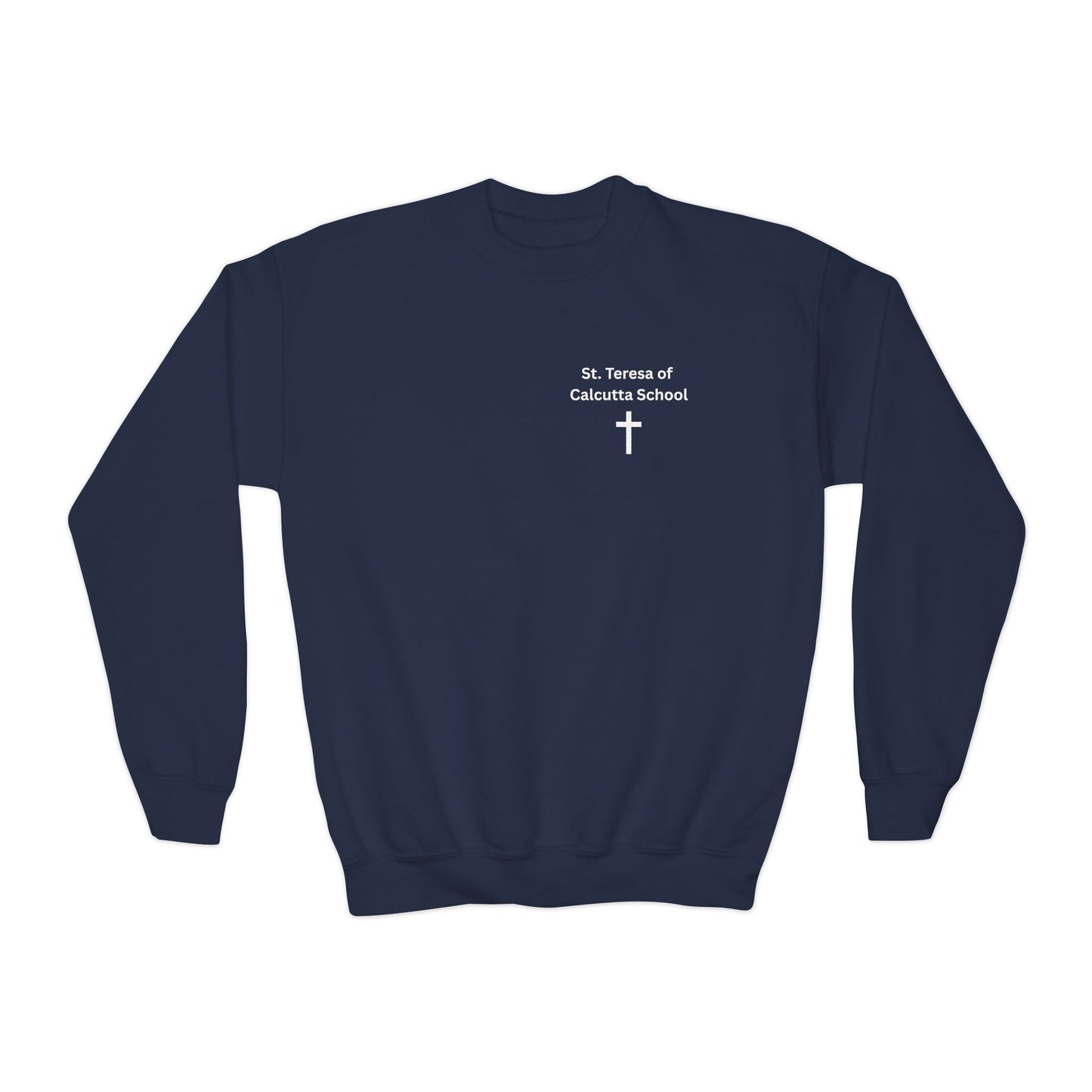 St. Teresa of Calcutta School - New Bedford, MA Crewneck Sweatshirt (Youth Sizes)