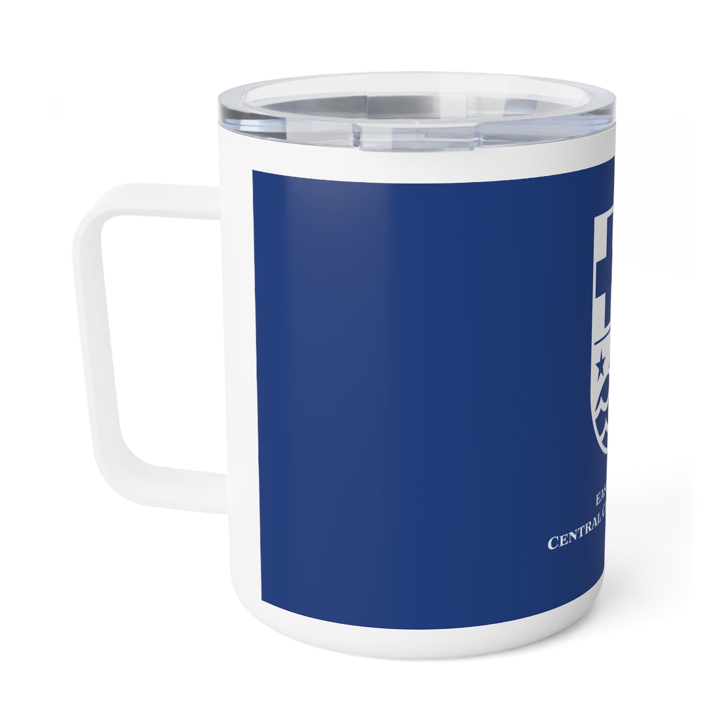 East Boston Central Catholic - East Boston, MA Insulated Coffee Mug | 10oz - Blue
