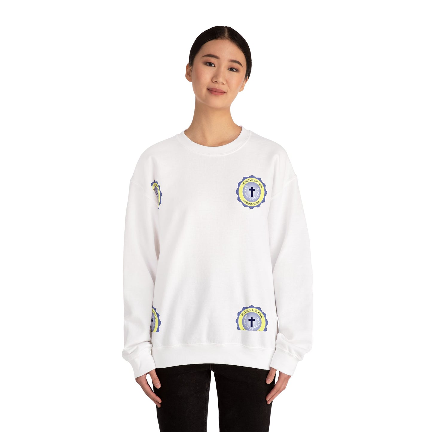 St. Thomas School - Sanford, ME Crewneck Sweatshirt (Adult Sizes)