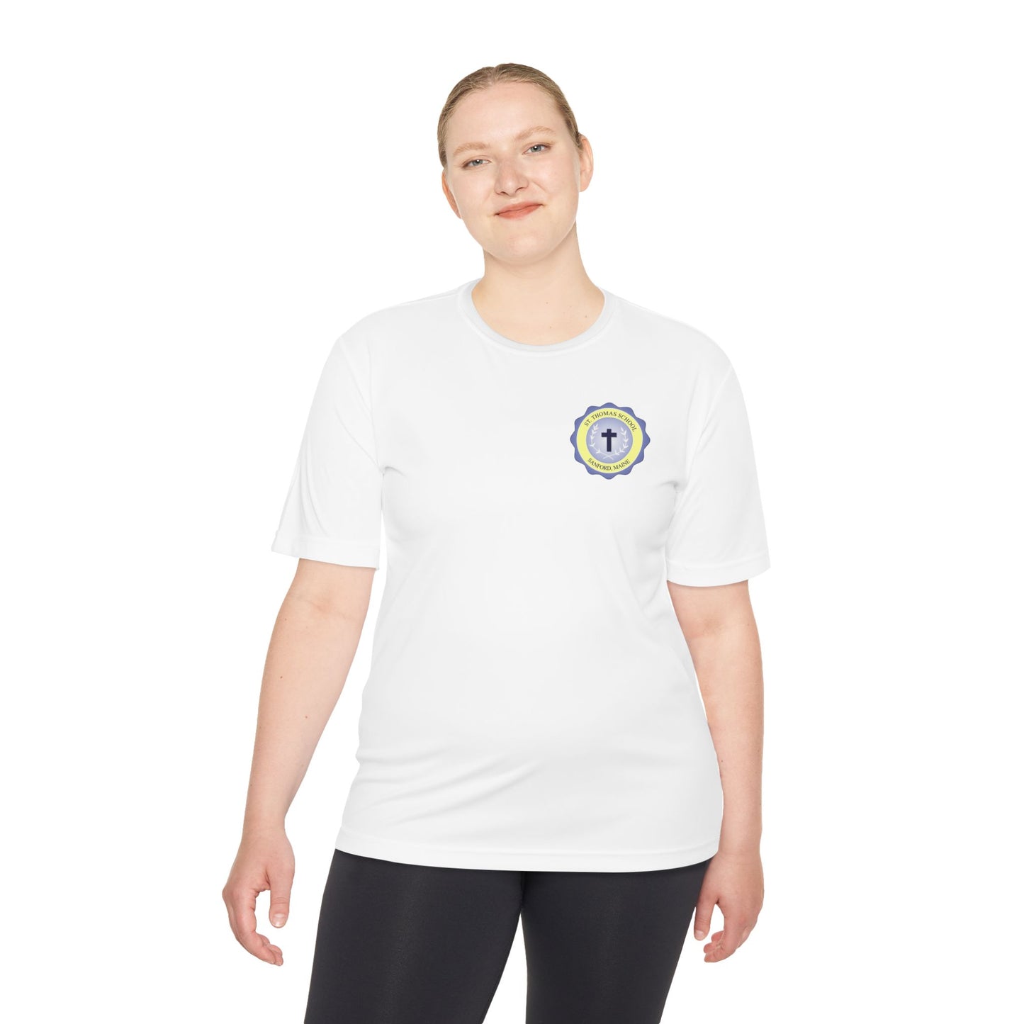St. Thomas School - Sanford, ME Athletic T-Shirt Short Sleeve (Adult Sizes)