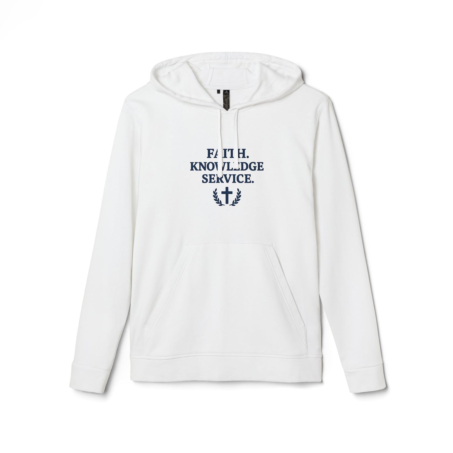Faith. Knowledge. Service. adidas Unisex Fleece Hoodie