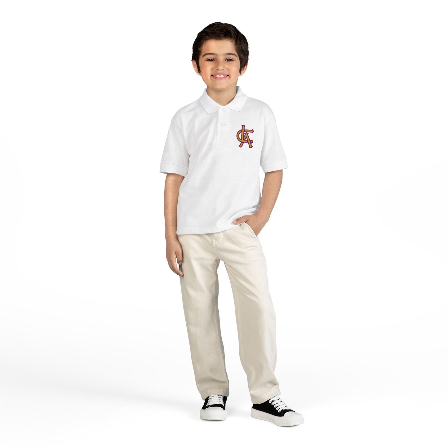 LCA - Lawrence, MA Polo Shirt - Monogram (Youth Sizes)