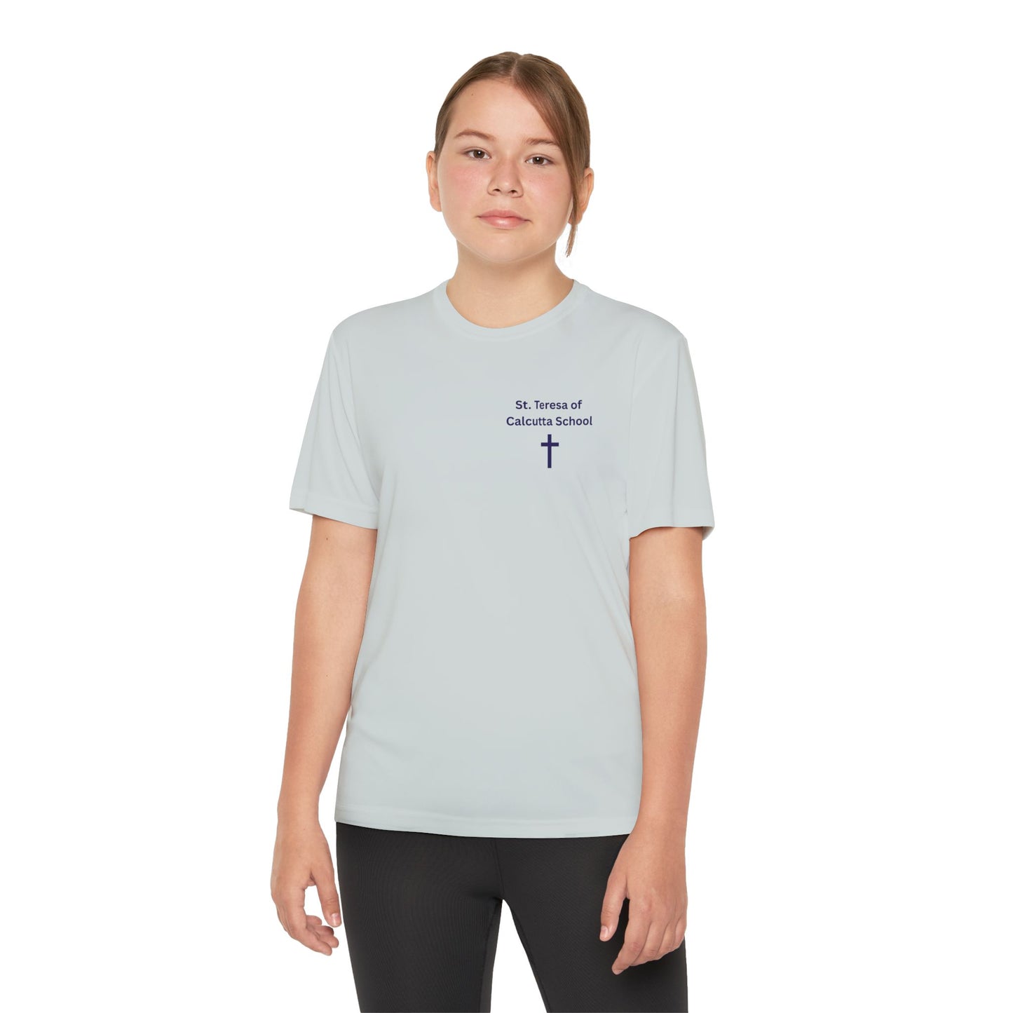 St. Teresa of Calcutta School - New Bedford, MA Athletic T-Shirt Short Sleeve (Youth Sizes)