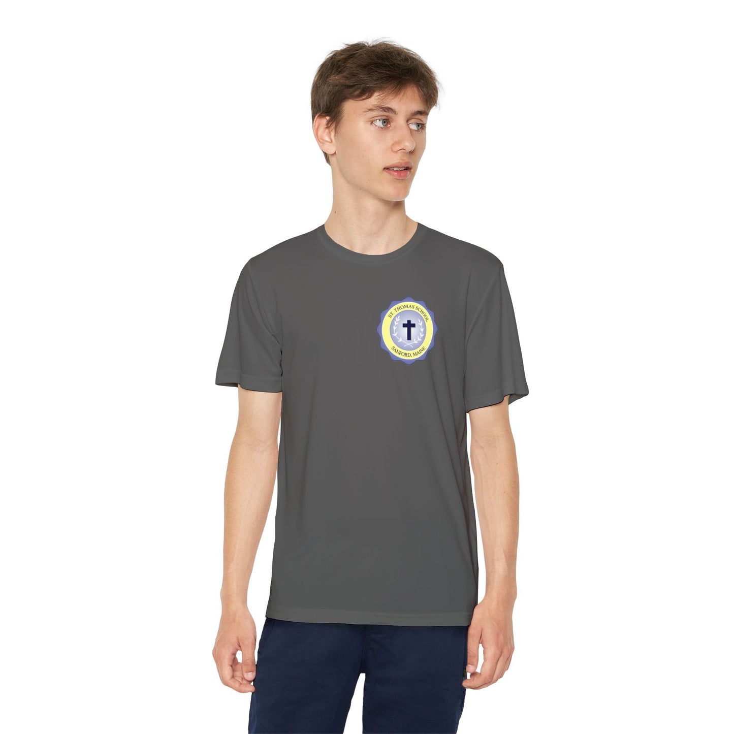 St. Thomas School - Sanford, ME Athletic T-Shirt Short Sleeve (Youth Sizes)