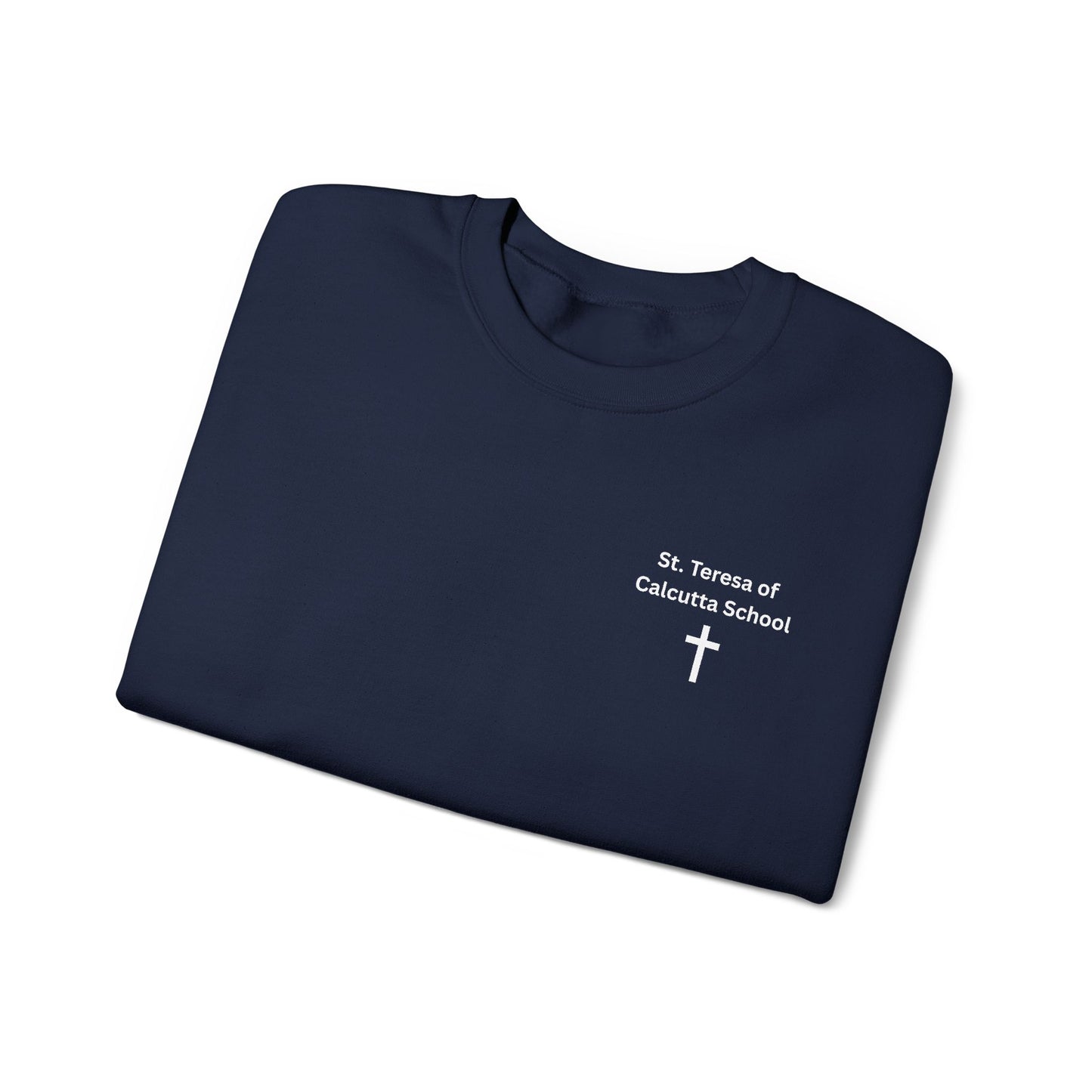 St. Teresa of Calcutta School - New Bedford, MA Crewneck Sweatshirt (Adult Sizes)
