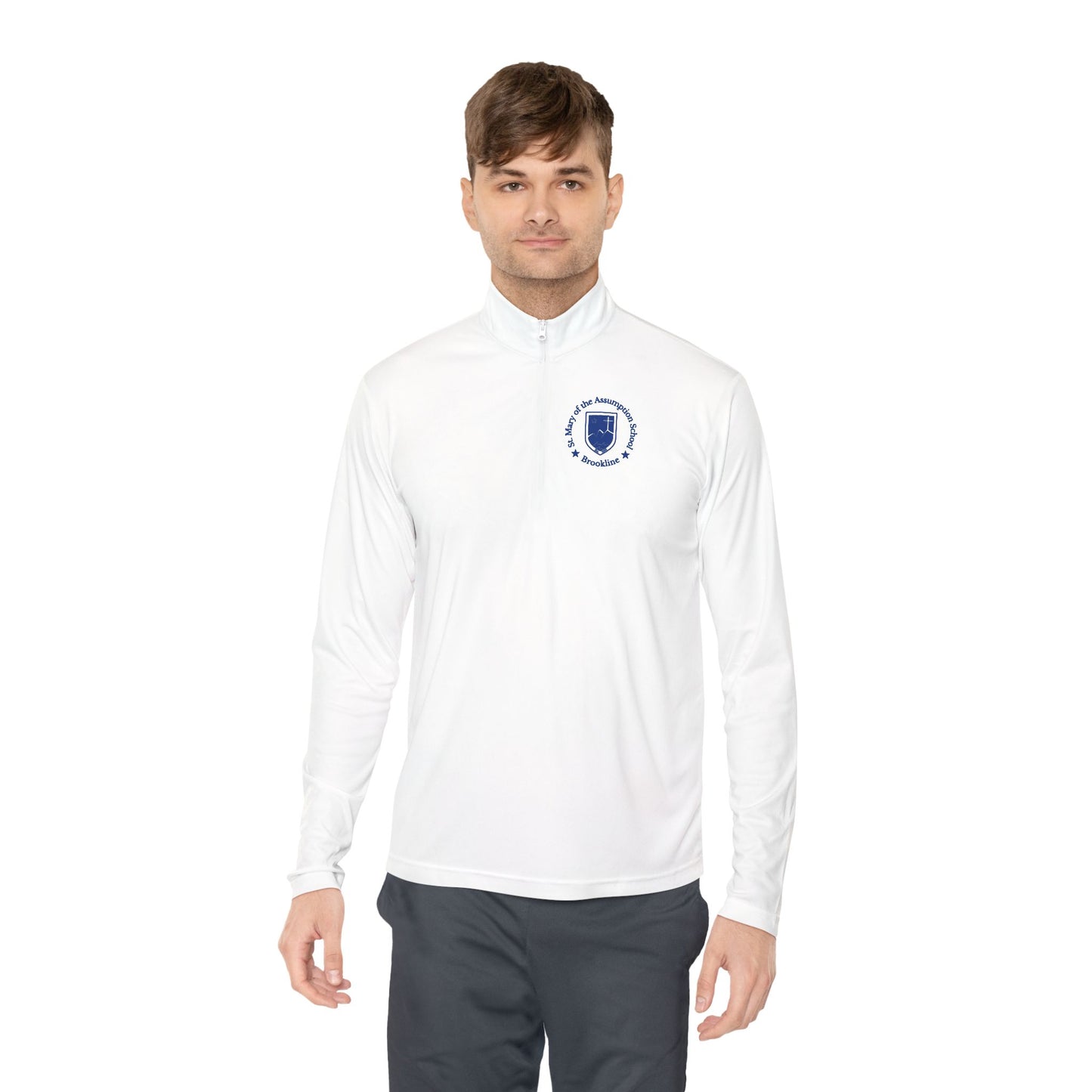 St. Mary of the Assumption School - Brookline, MA Quarter-Zip Pullover