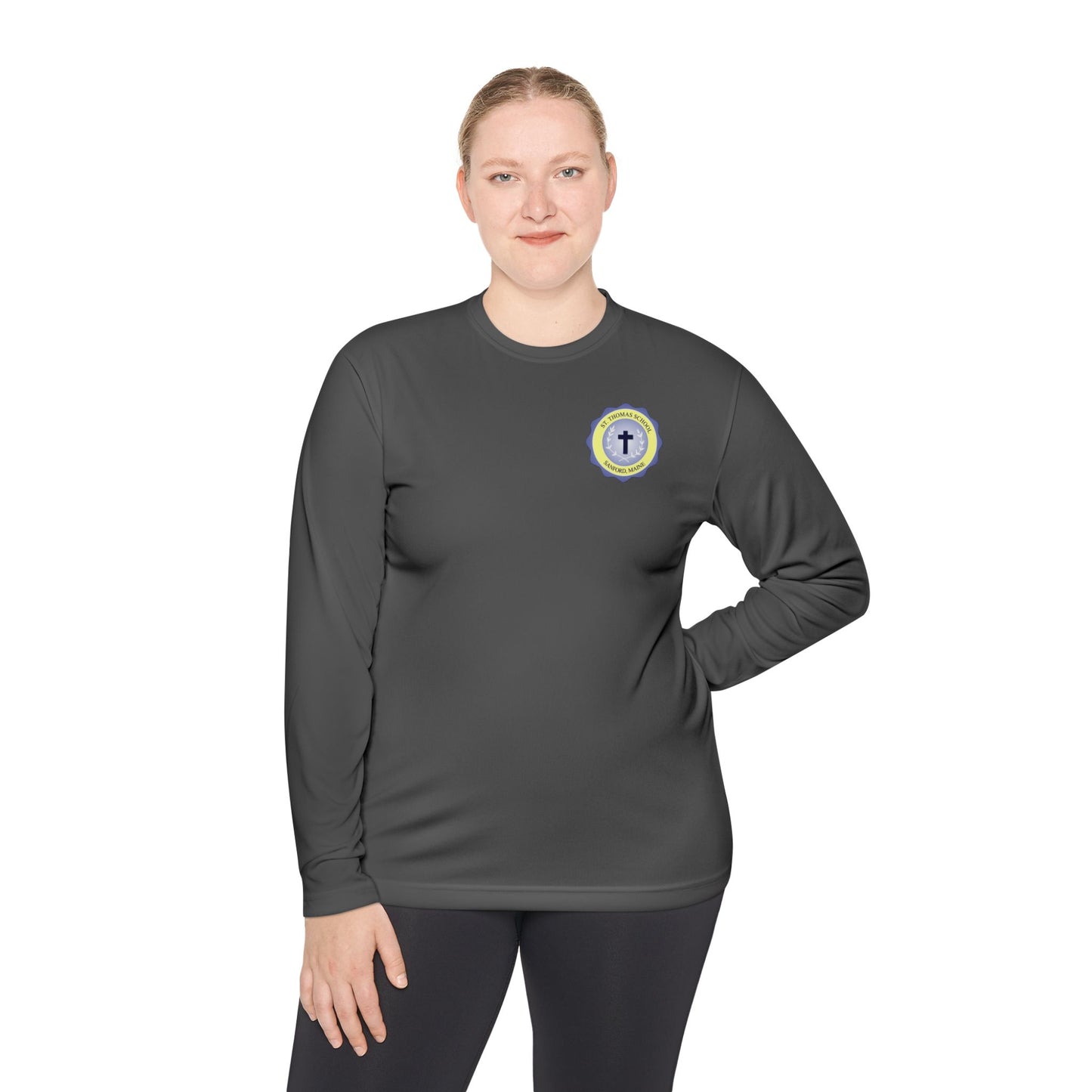 St. Thomas School - Sanford, ME Athletic Tee Long Sleeve (Adult Sizes)
