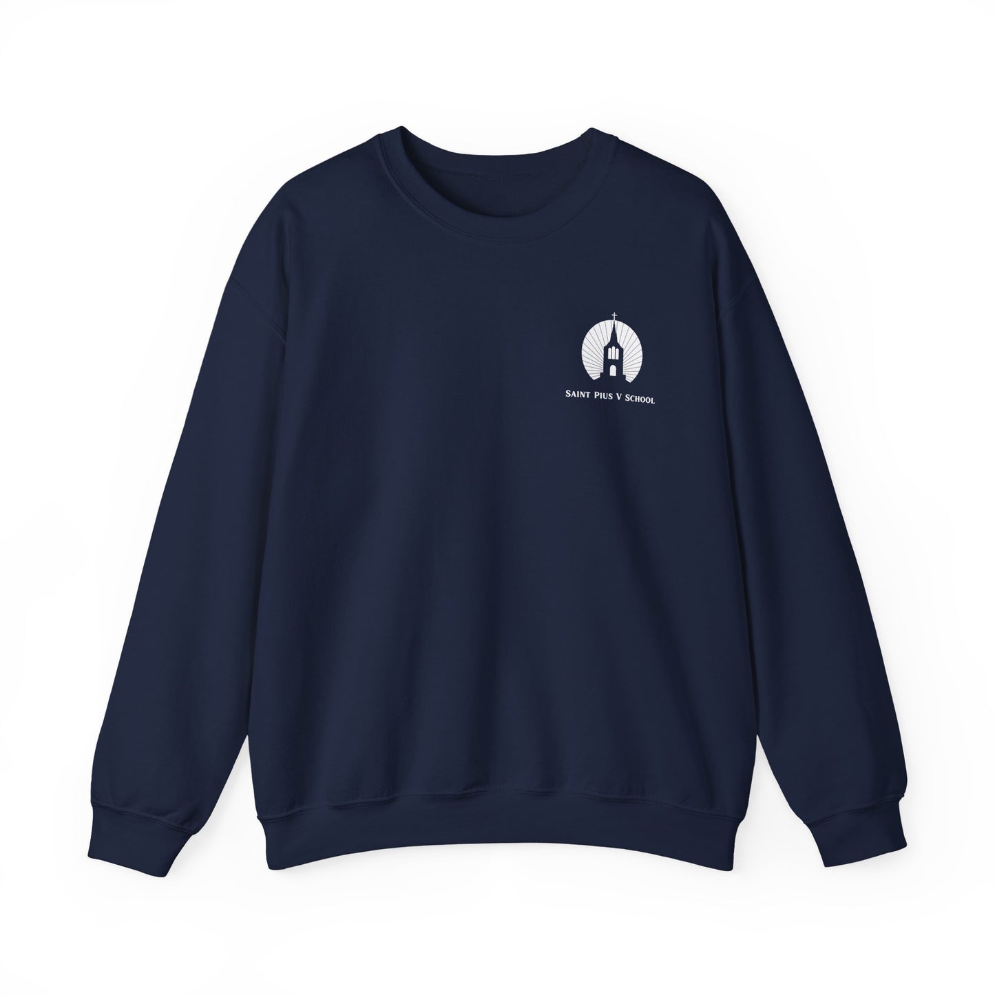 St. Pius V School - Lynn, MA Crewneck Sweatshirt (Adult Sizes)