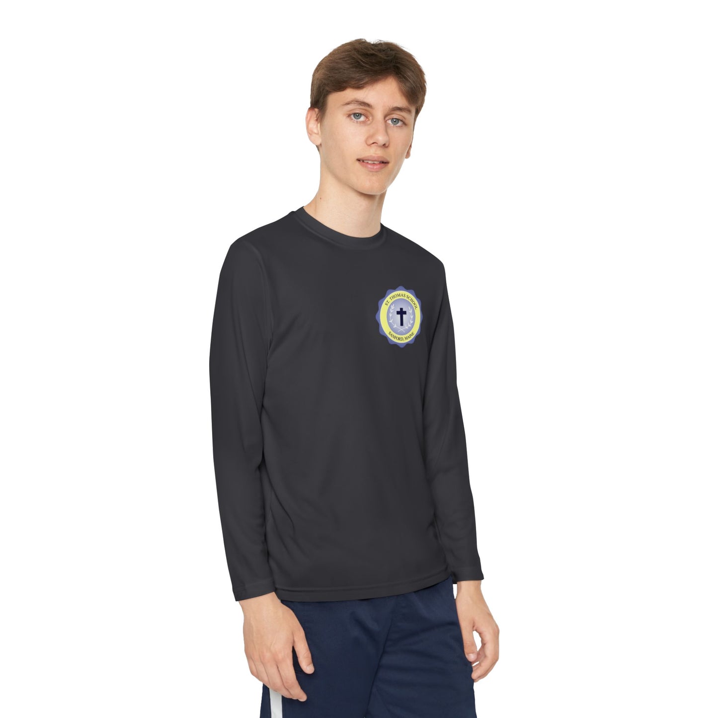 St. Thomas School - Sanford, ME Athletic Tee Long Sleeve (Youth Sizes)