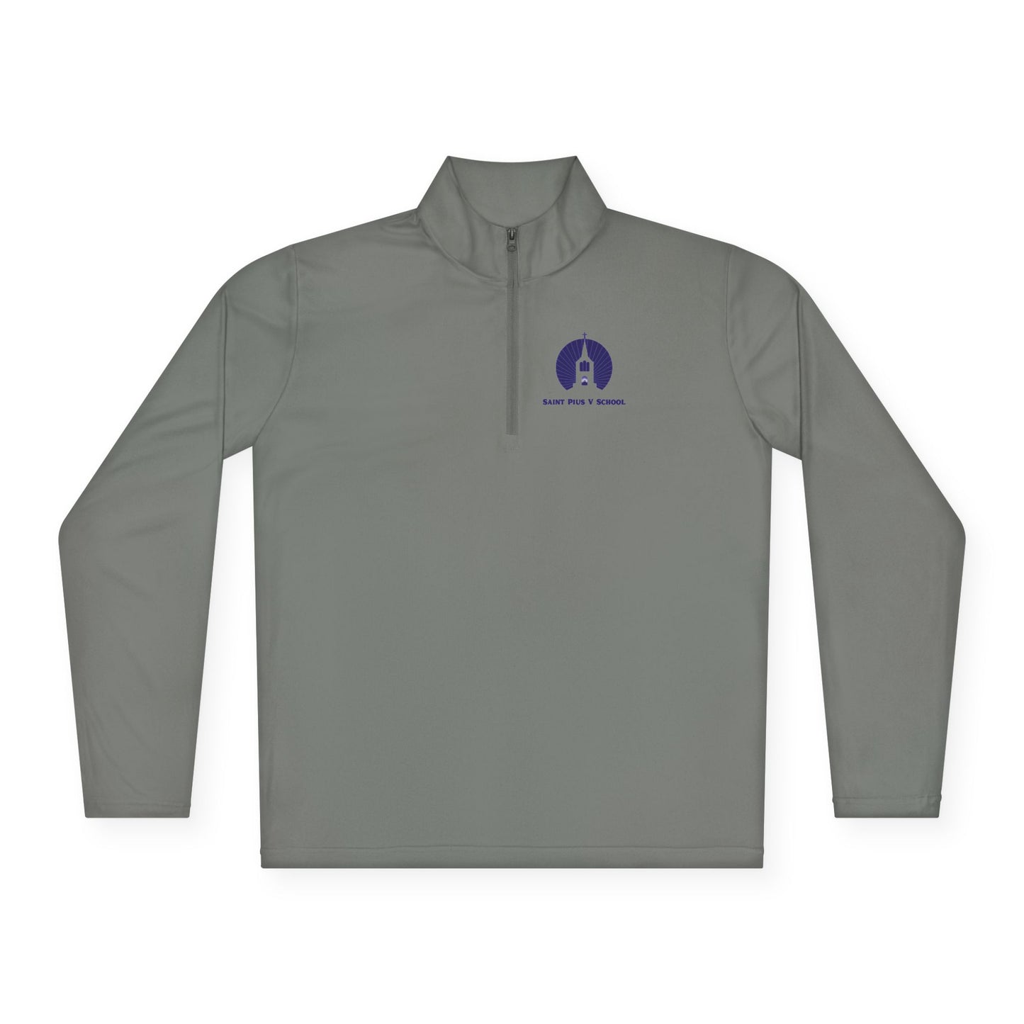 St. Pius V School - Lynn, MA Quarter-Zip Pullover (Adult Sizes)