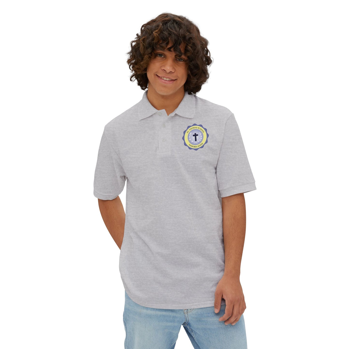 St. Thomas School - Sanford, ME Polo Shirt (Adult Sizes)