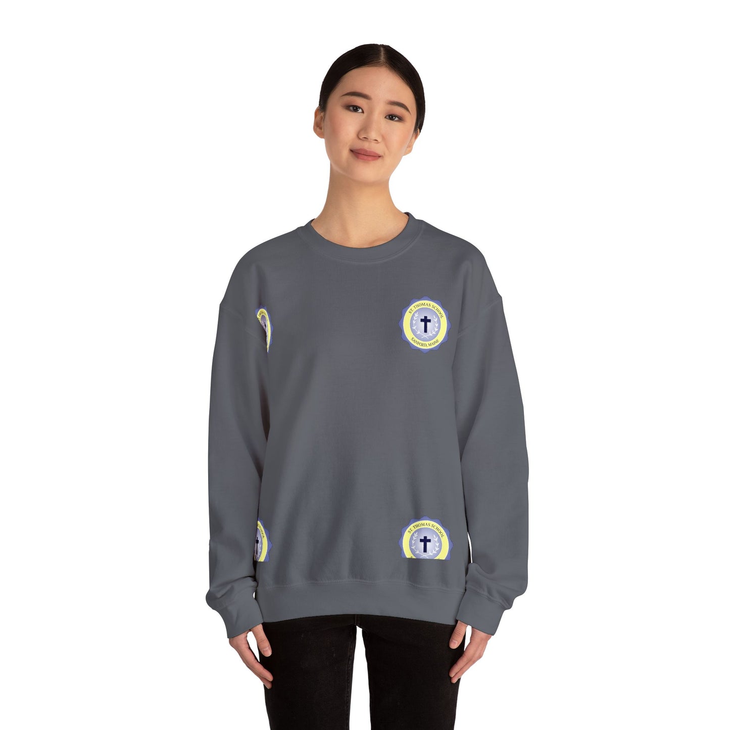 St. Thomas School - Sanford, ME Crewneck Sweatshirt (Adult Sizes)