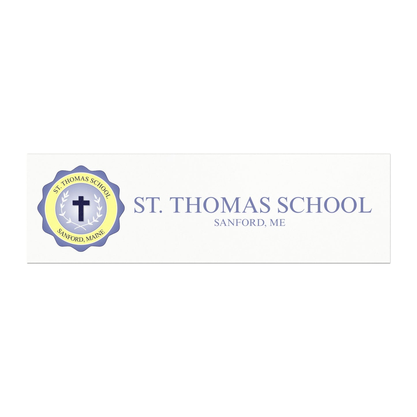 St. Thomas School - Sanford, ME Car Magnet
